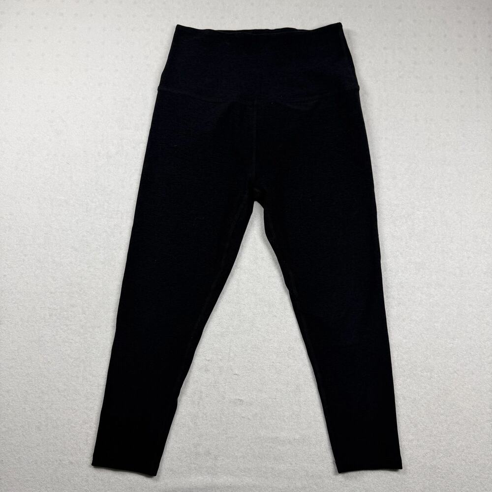 Beyond Yoga Cropped Leggings Women’s M Dark Charcoal Gray High Rise